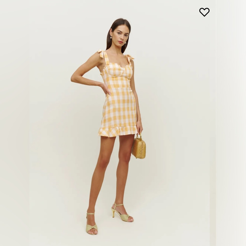Reformation Desiree Linen Dress